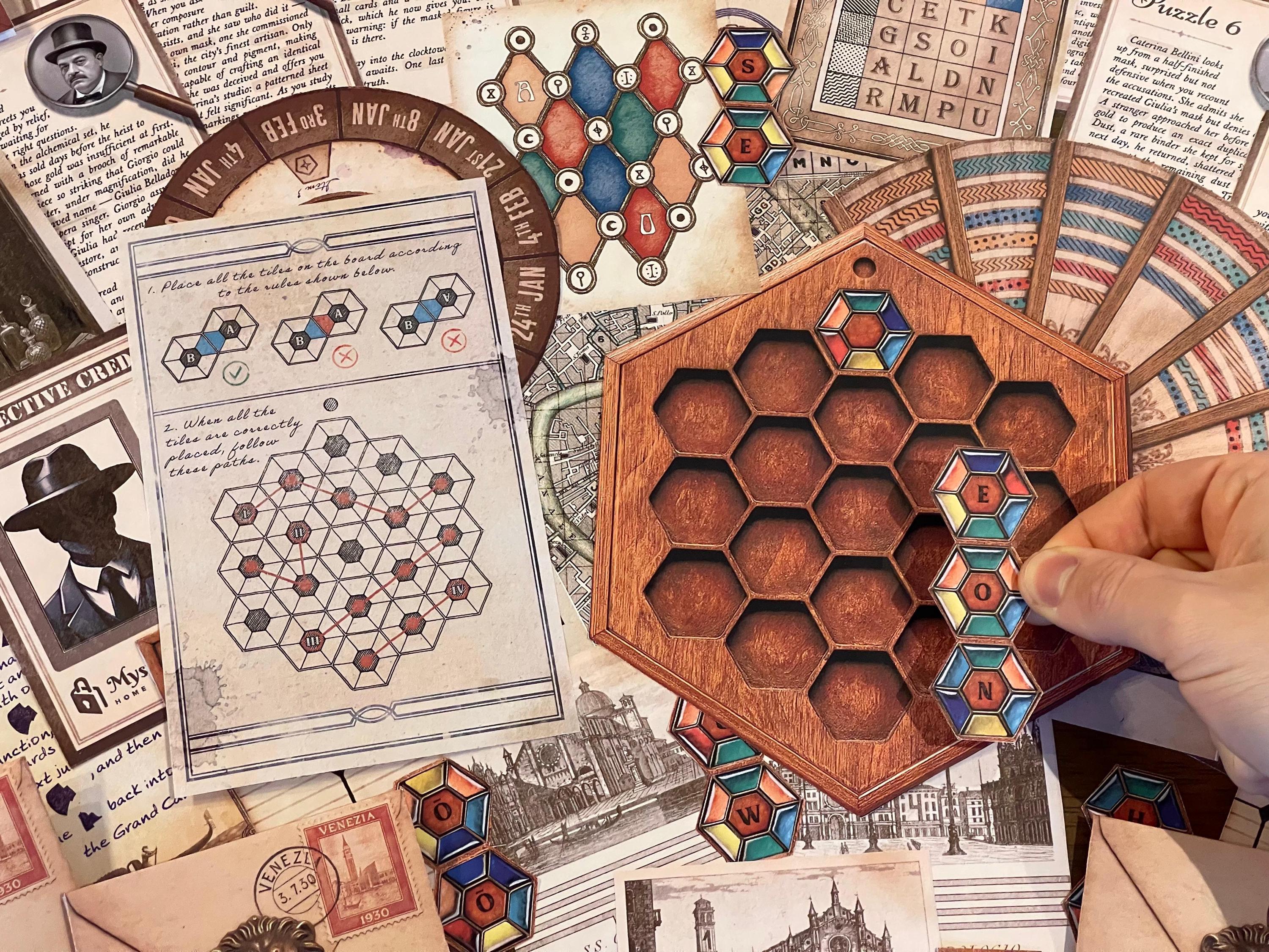 Escape Room Printable – The Venice Heist: An Immersive Puzzle Game for Teens & Adults (PDF Download)