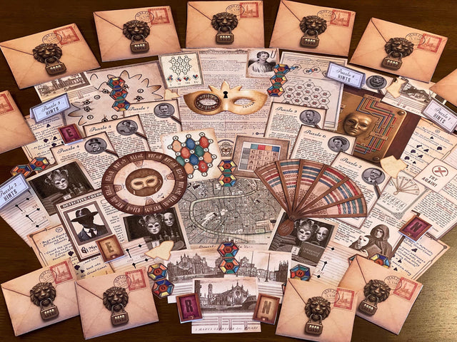 Escape Room Printable – The Venice Heist: An Immersive Puzzle Game for Teens & Adults (PDF Download)