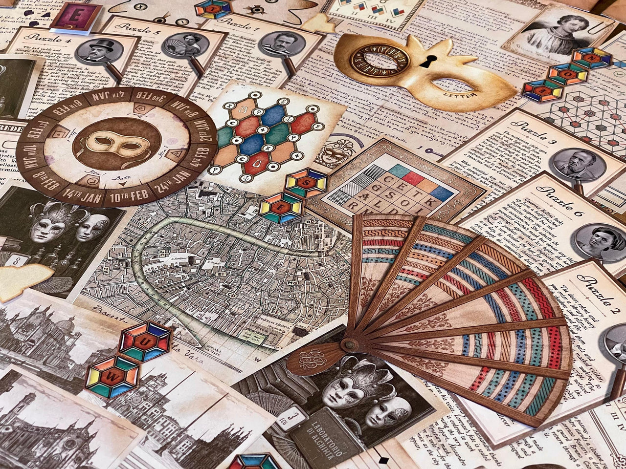 Escape Room Printable – The Venice Heist: An Immersive Puzzle Game for Teens & Adults (PDF Download)