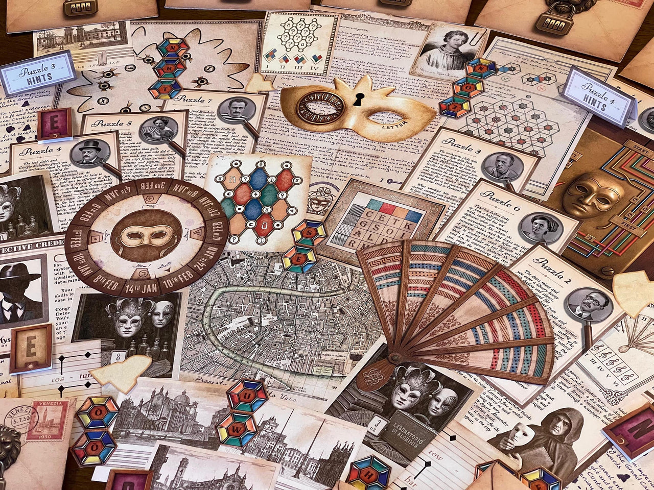Escape Room Printable – The Venice Heist: An Immersive Puzzle Game for Teens & Adults (PDF Download)