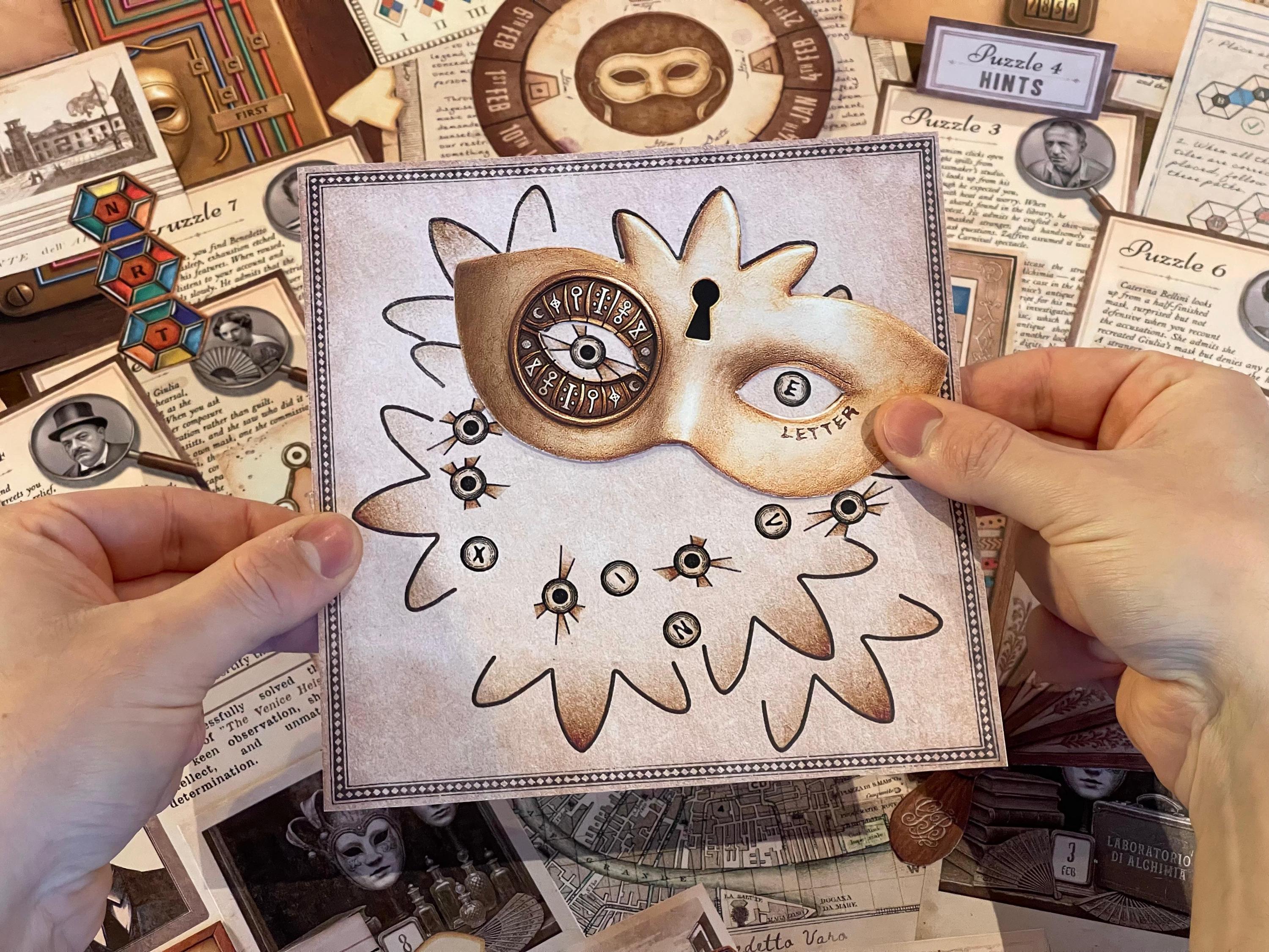 Escape Room Printable – The Venice Heist: An Immersive Puzzle Game for Teens & Adults (PDF Download)