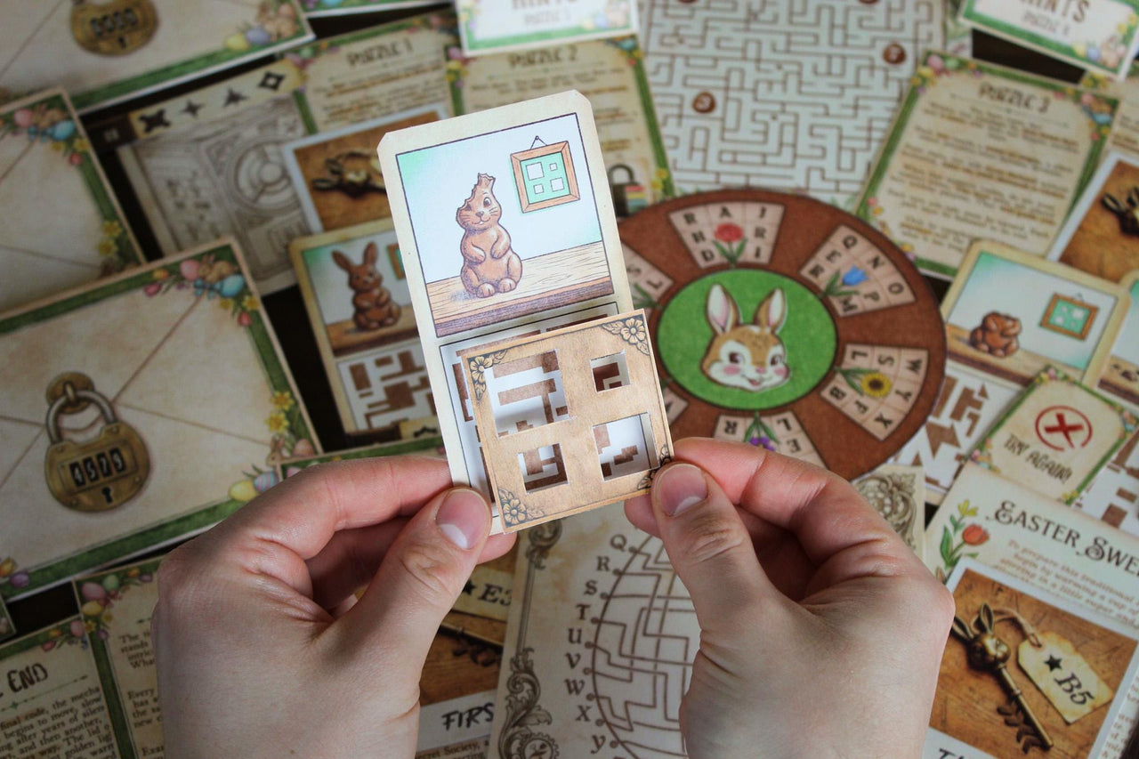 Easter Escape Room Printable – The Easter Vault: Holiday Puzzle Game for Kids & Families