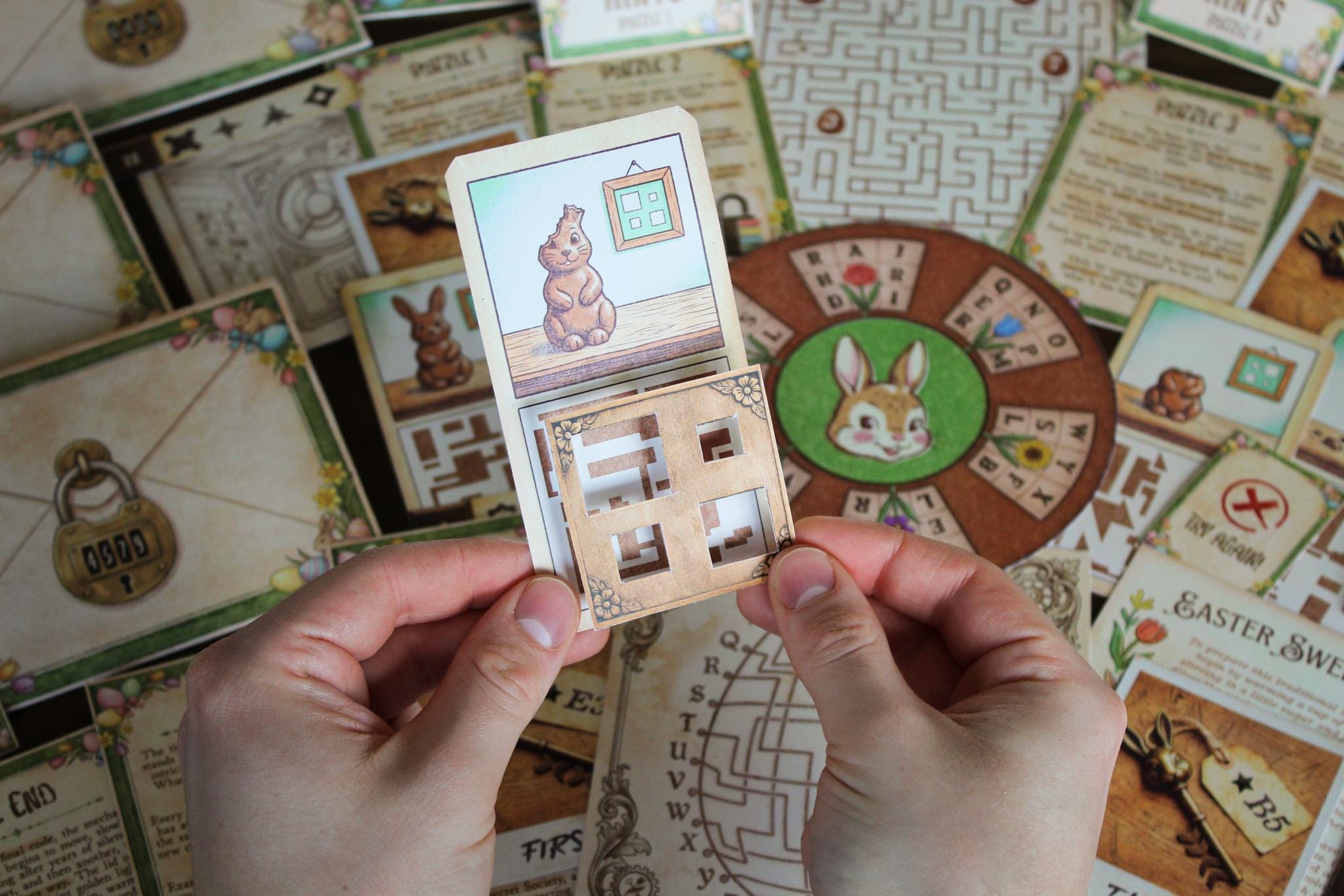 Easter Escape Room Printable – The Easter Vault: Holiday Puzzle Game for Kids & Families