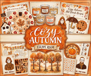 Cozy Autumn Printable Escape Room