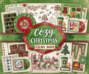 Cozy Christmas Printable Escape Room