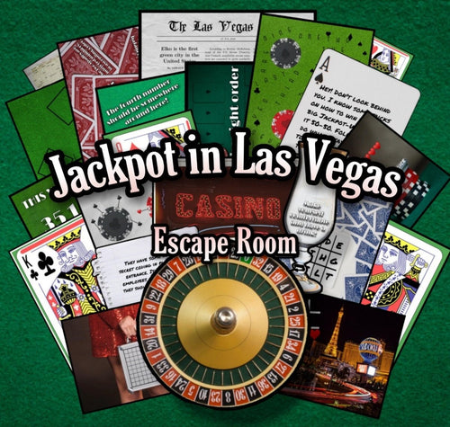 Jackpot in Las Vegas - Printable Escape Room