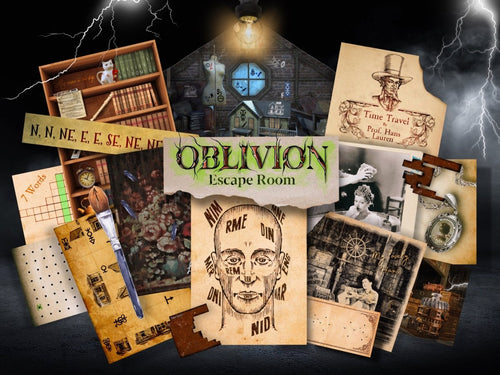 Oblivion - Printable Escape Room