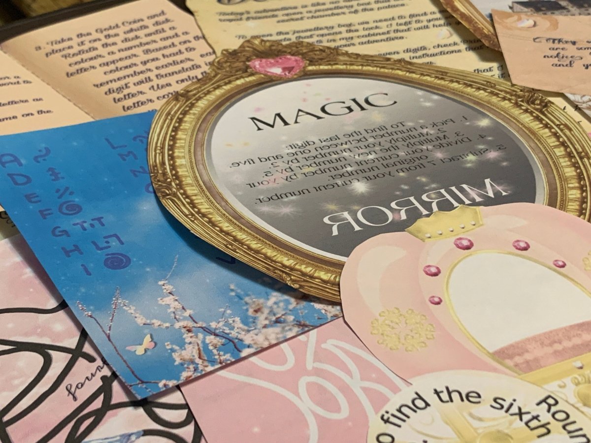 Princess' Adventure Printable Escape Room - MysteryLocks Home Escape Rooms