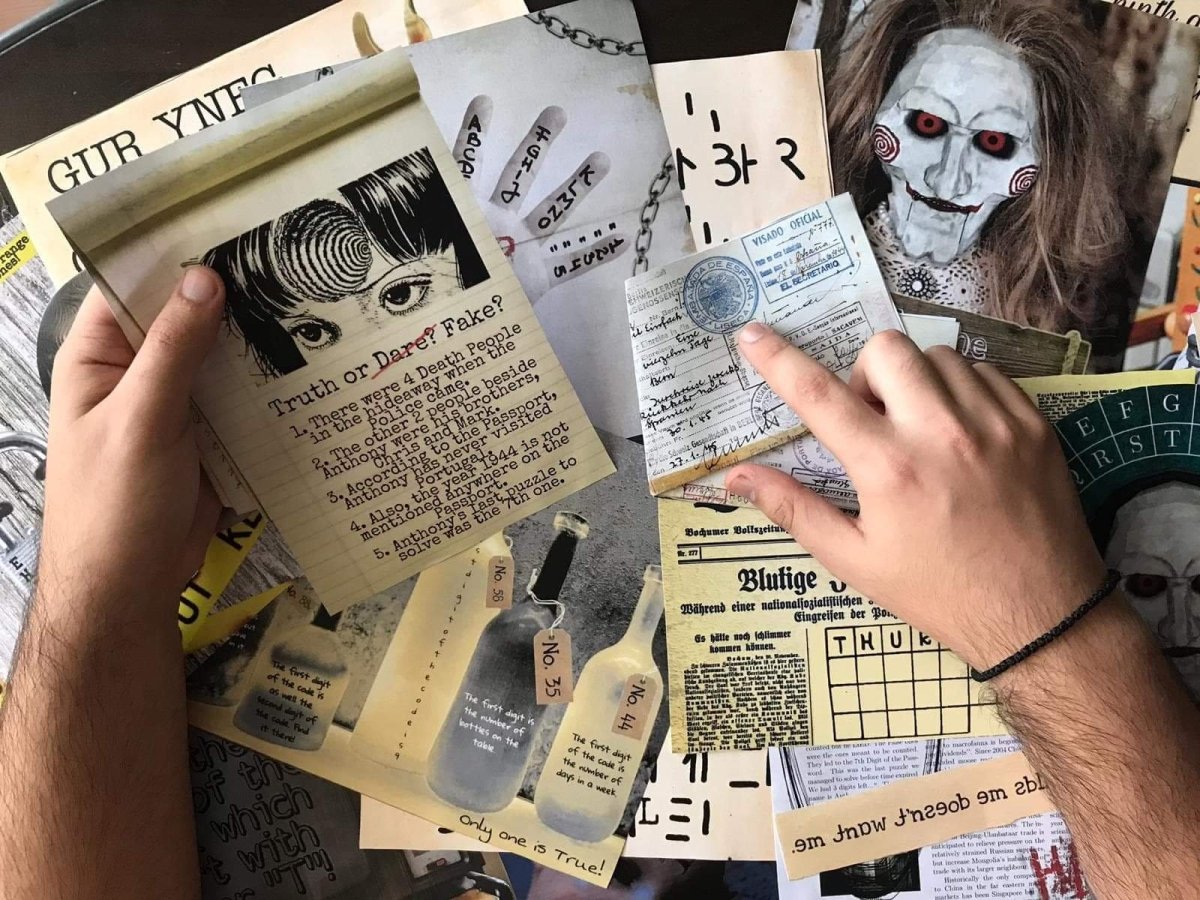 Psycho's Maze Printable Escape Room - MysteryLocks Home Escape Rooms