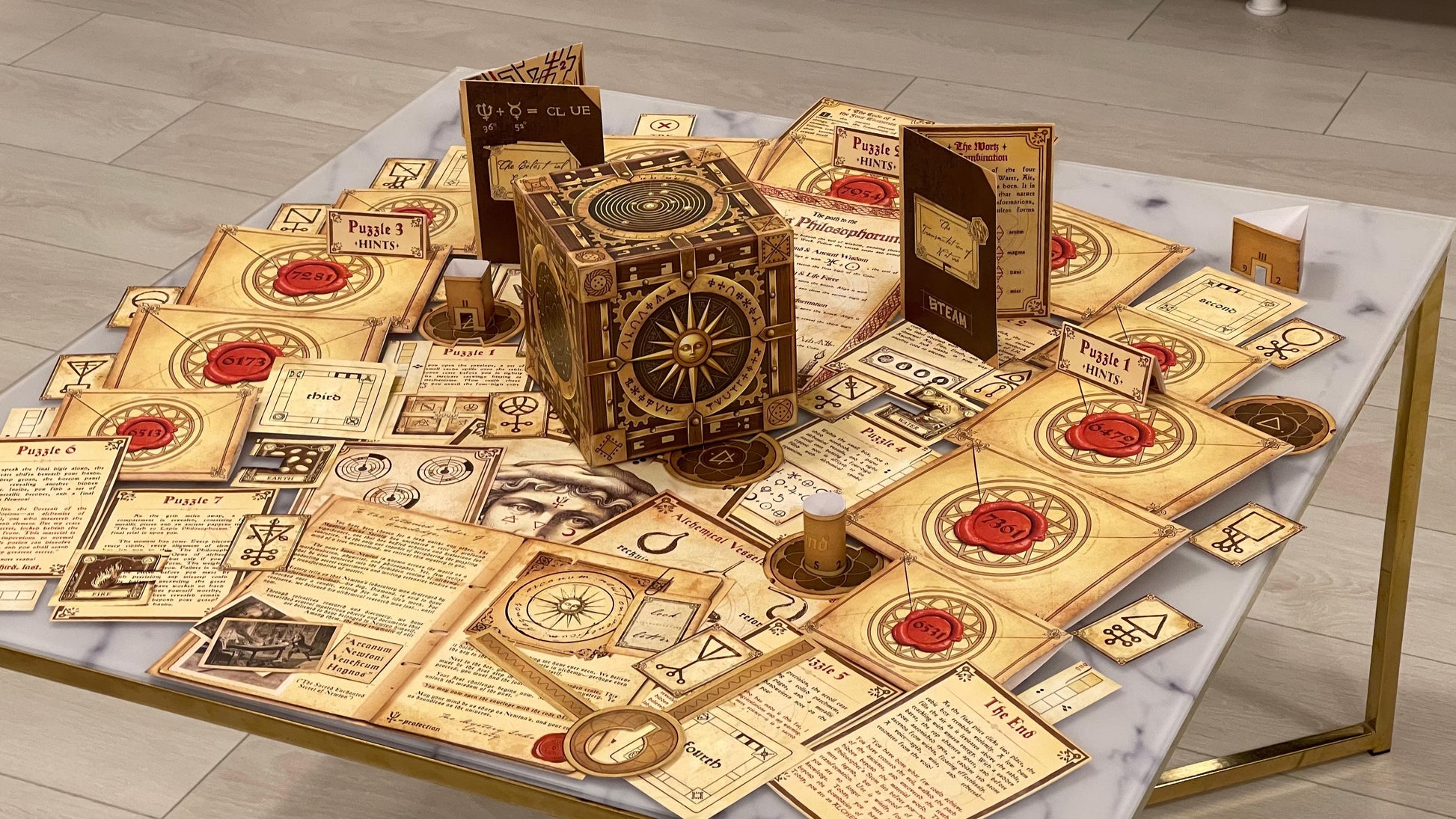 Immerse yourself in The Alchemist’s Box, a downloadable escape room that lets you crack codes and solve ancient mysteries—perfect for an escape room at home!