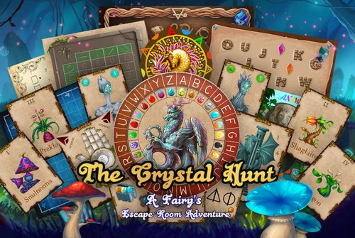 The Crystal Hunt - Printable Escape Room for Kids