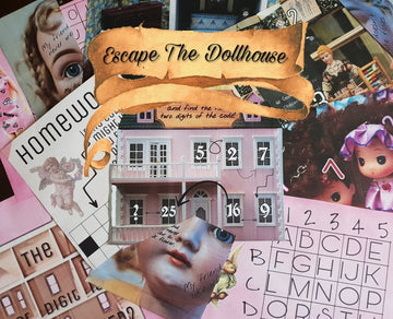 The Dollhouse Printable Escape Room - MysteryLocks Home Escape Rooms