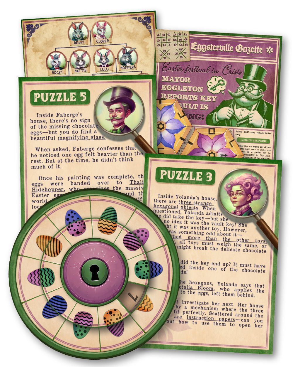 Easter Heist - Printable Easter Escape Room