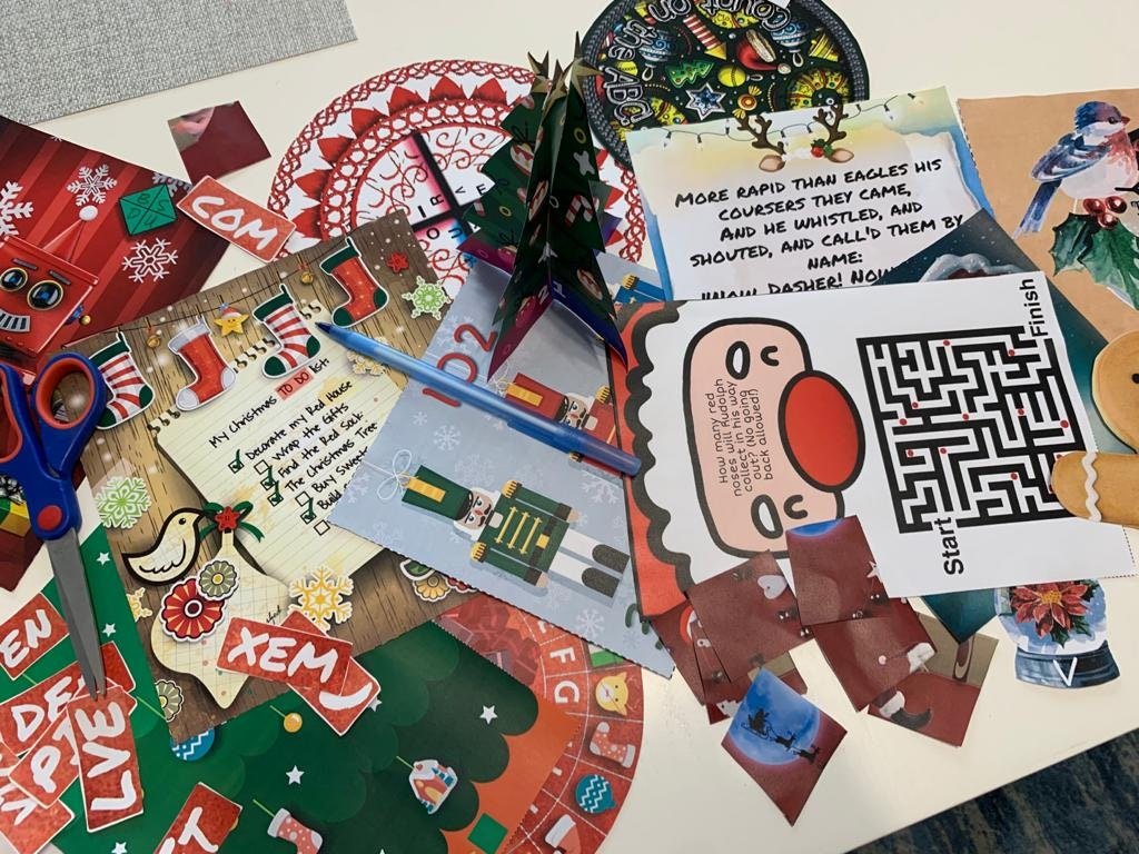 At-home Christmas escape extravaganza with printable puzzles and epic holiday-themed challenges.