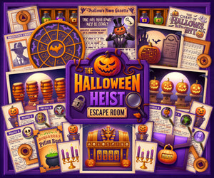 The Halloween Heist - Printable Halloween Escape Room