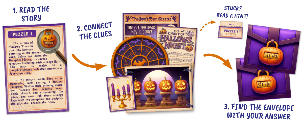 The Halloween Heist - Printable Halloween Escape Room