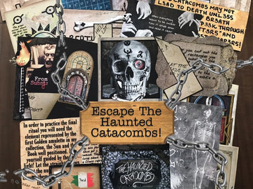 The Haunted Catacombs Printable Escape Room - MysteryLocks Home Escape Rooms