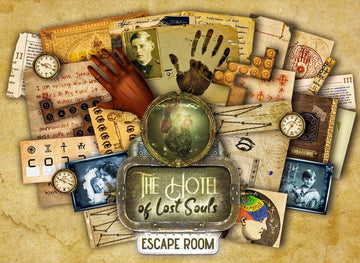 The Hotel of Lost Souls Printable Escape Room - Main Image