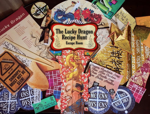 The Lucky Dragon Recipe Hunt - Printable Escape Room