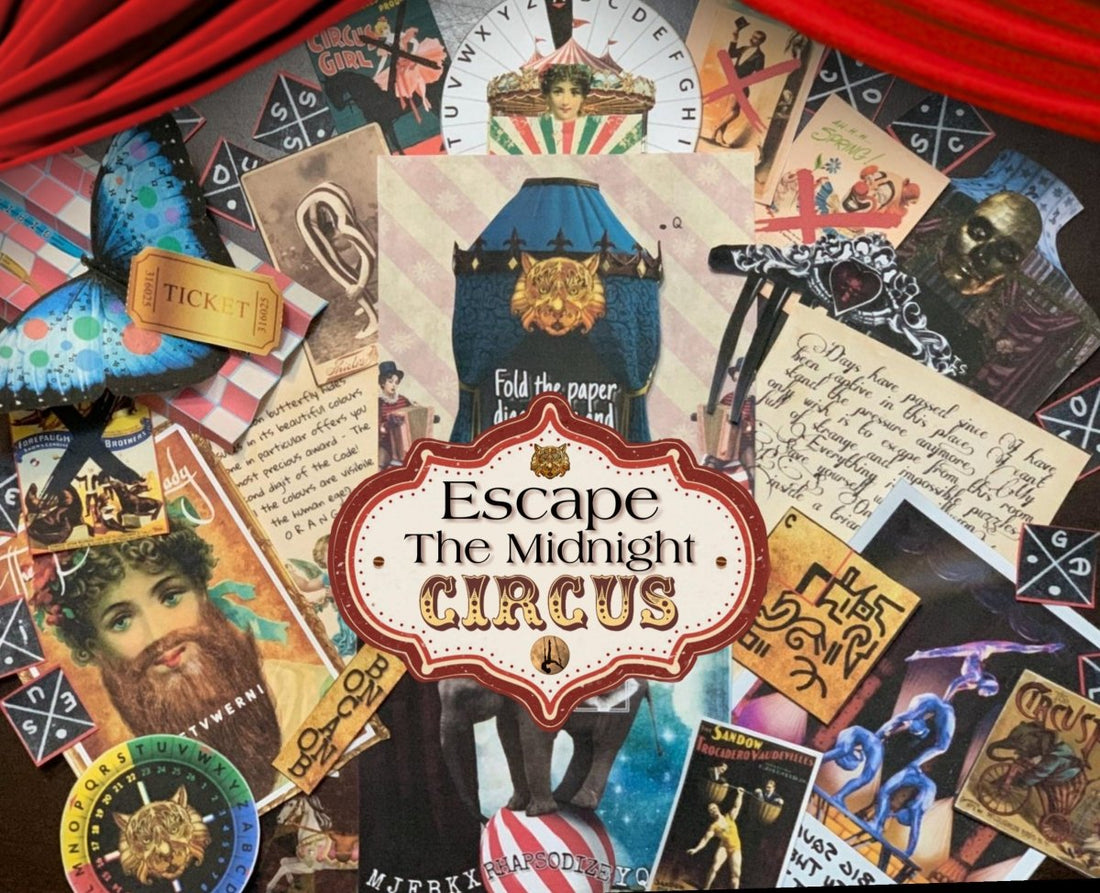 The Midnight Circus Printable Escape Room - MysteryLocks Home Escape Rooms