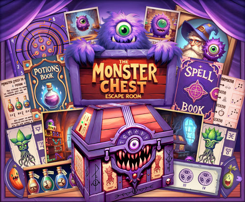 The Monster Chest - Printable Escape Room