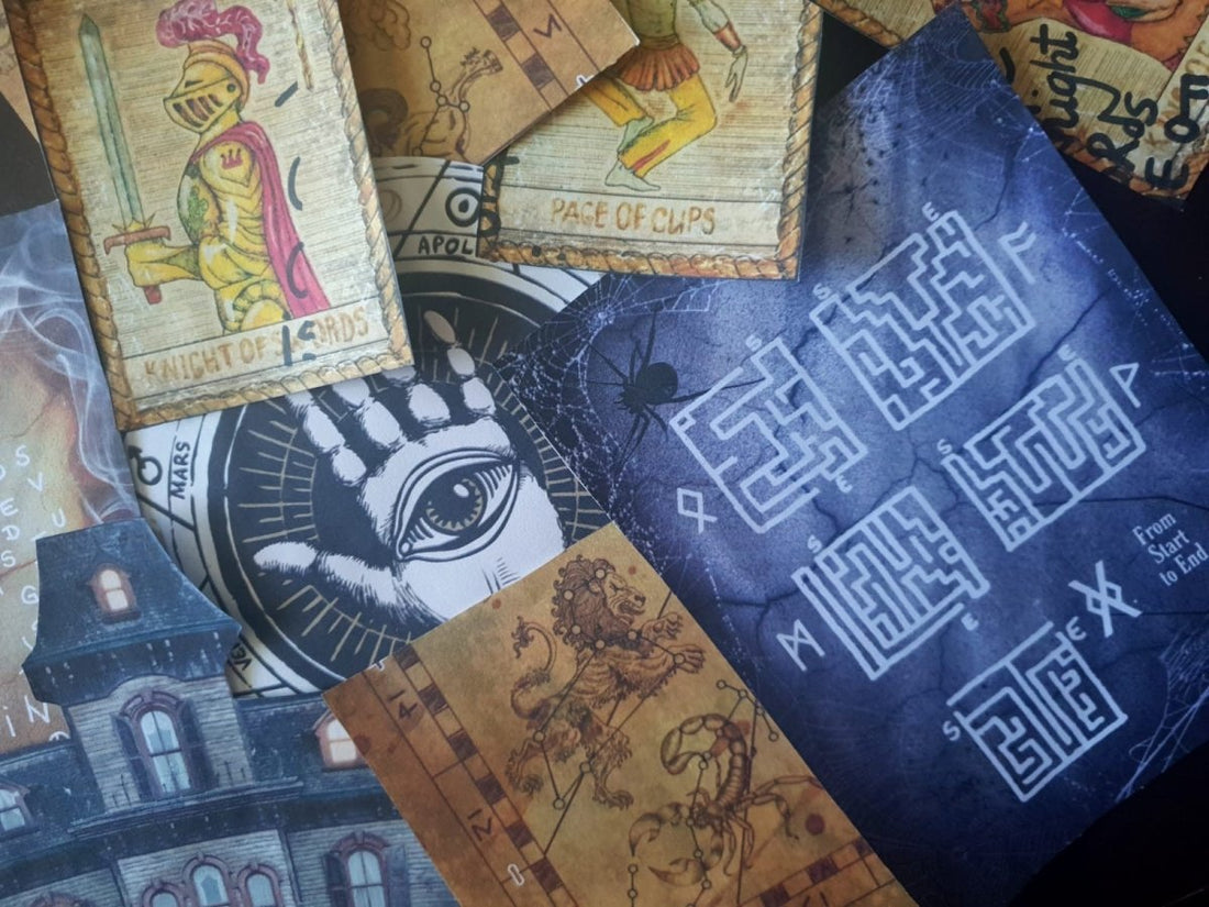 The Mystic Mansion Printable Escape Room - MysteryLocks Home Escape Rooms