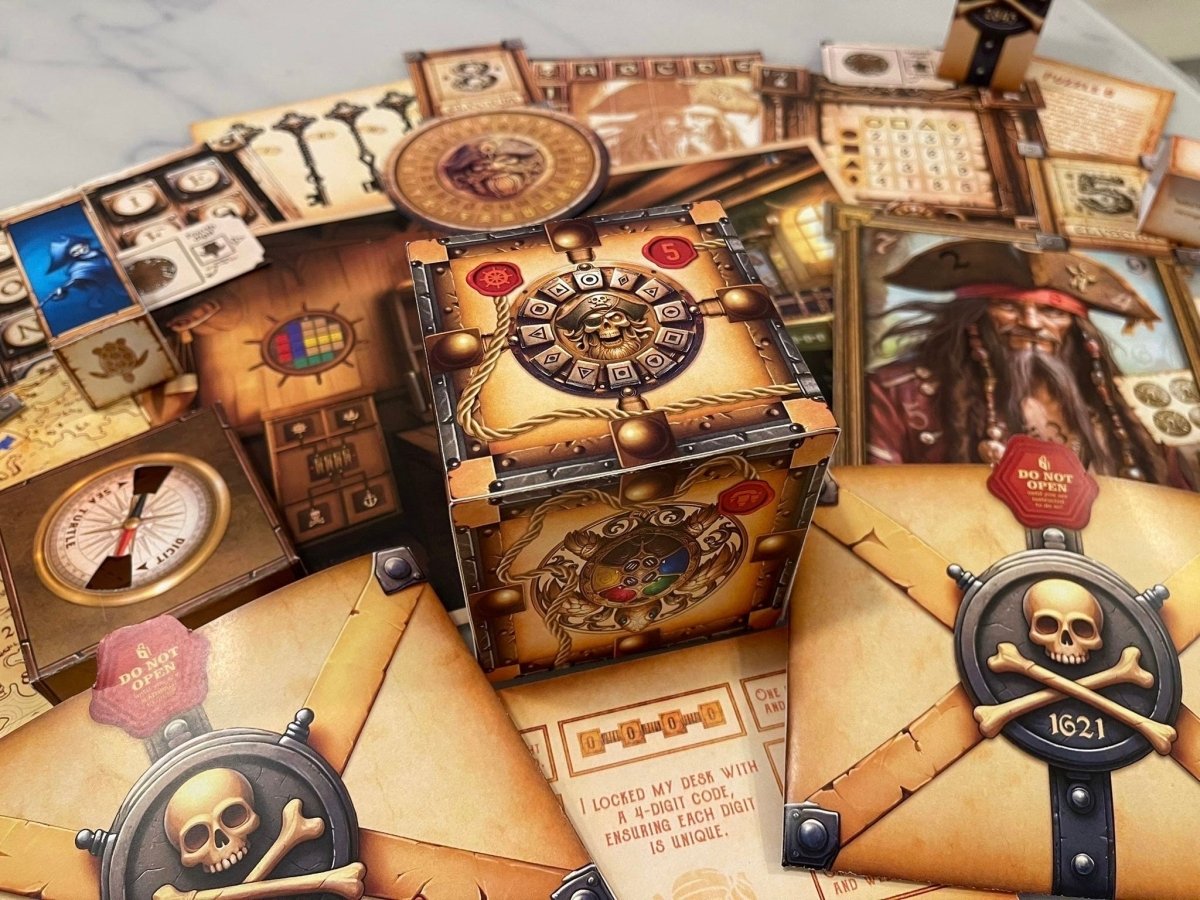 The Pirate Box Printable Escape Room - MysteryLocks Home Escape Rooms