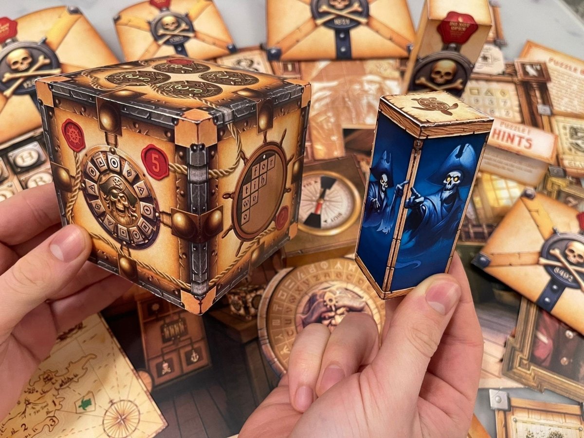 The Pirate Box Printable Escape Room - MysteryLocks Home Escape Rooms