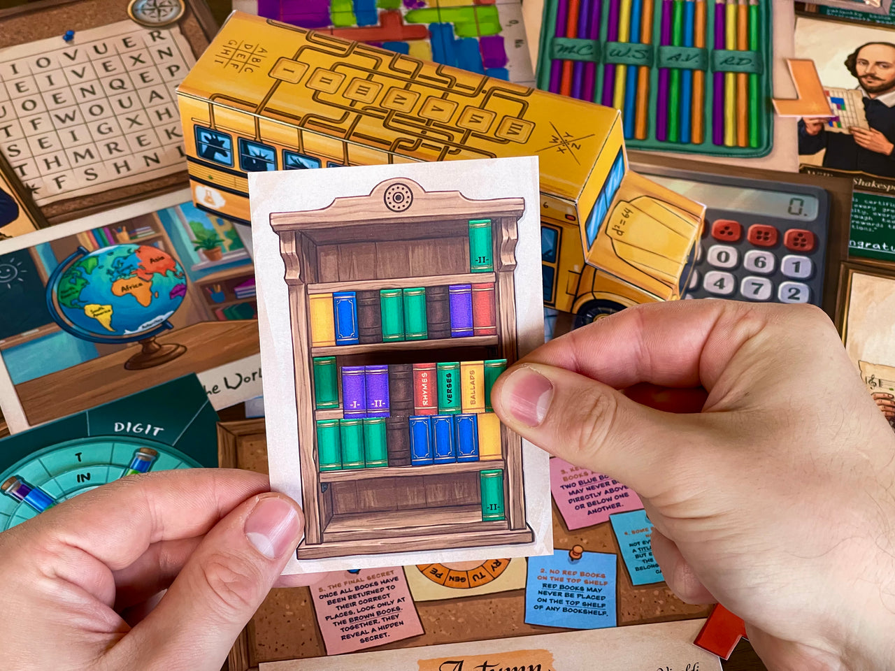 The School of Riddles - Printable Escape Room for Kids
