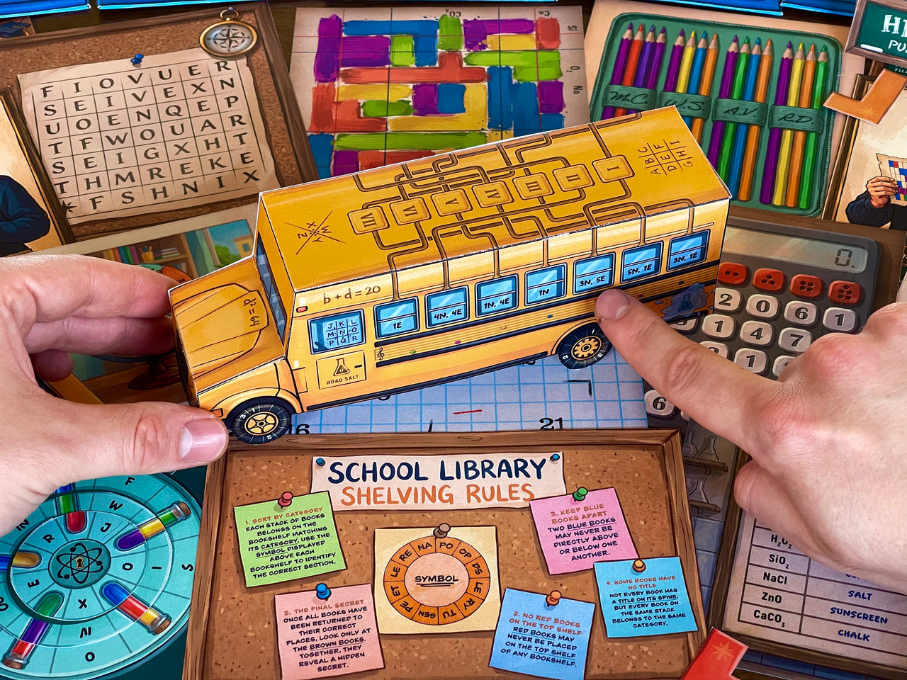 The School of Riddles - Printable Escape Room for Kids