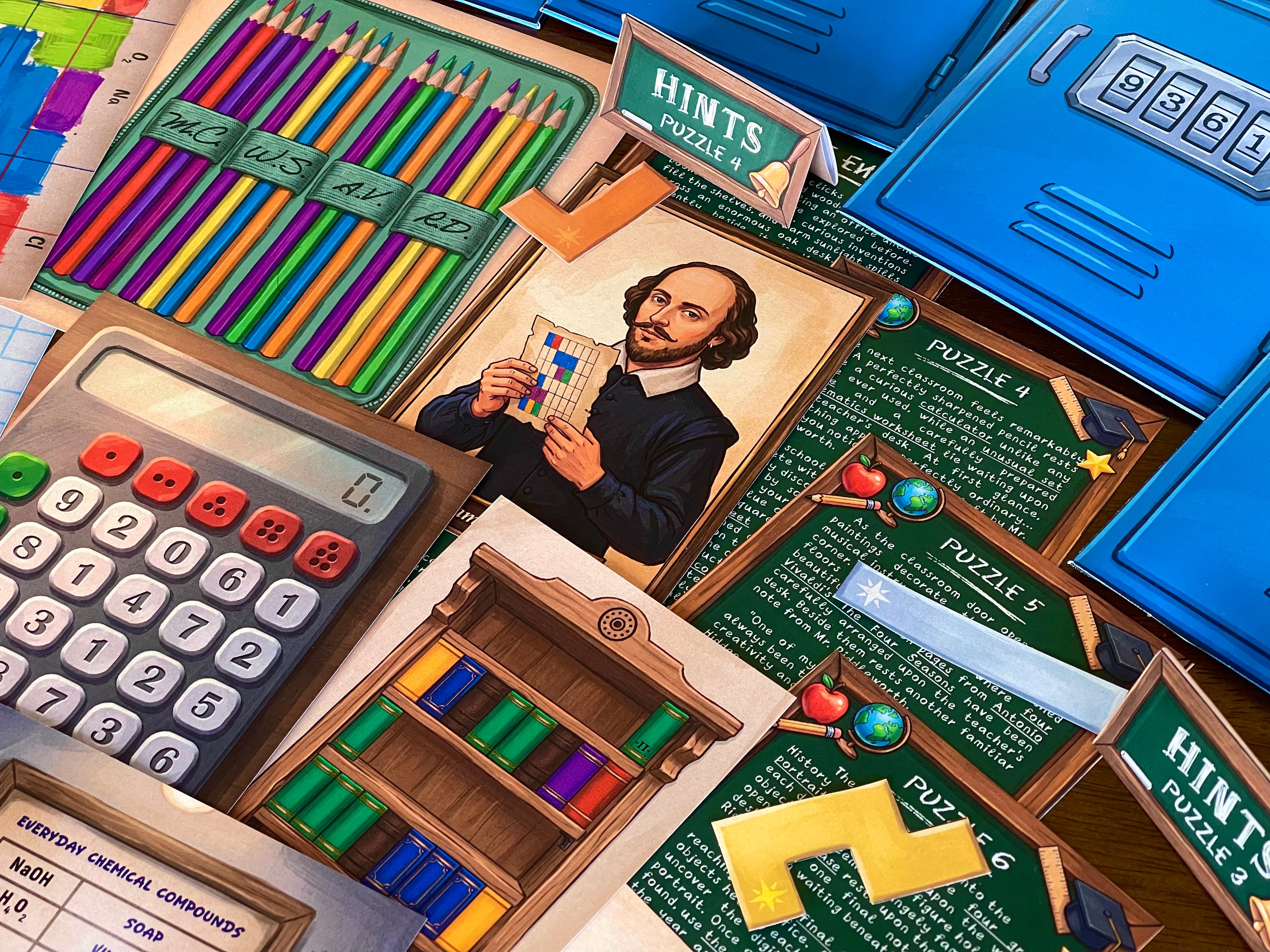 The School of Riddles - Printable Escape Room for Kids