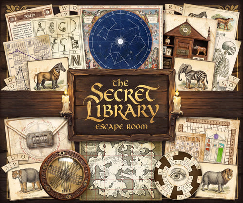 The Secret Library - Printable Escape Room