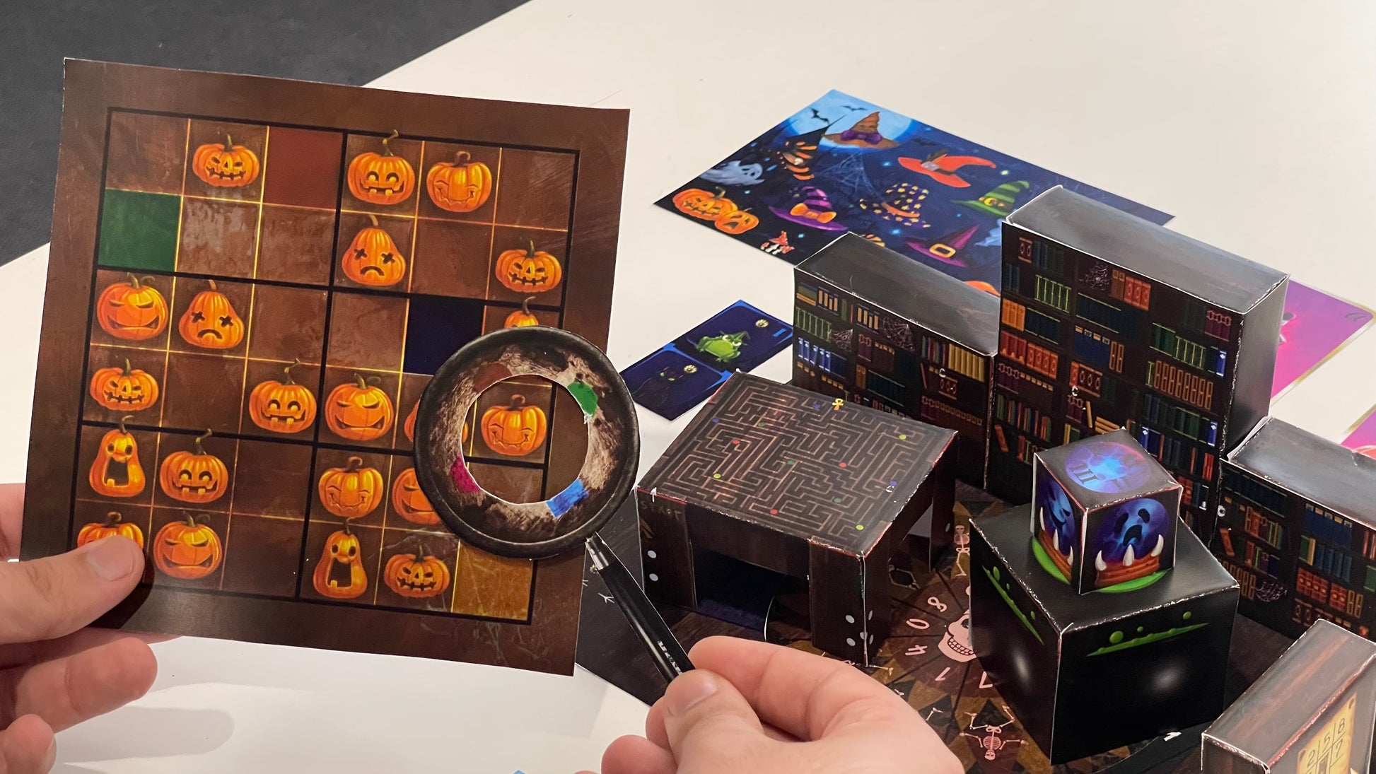 This printable Halloween escape room kit offers a DIY challenge with eerie puzzles and ghostly clues. Ideal for adding a spooky twist to your Halloween celebrations.