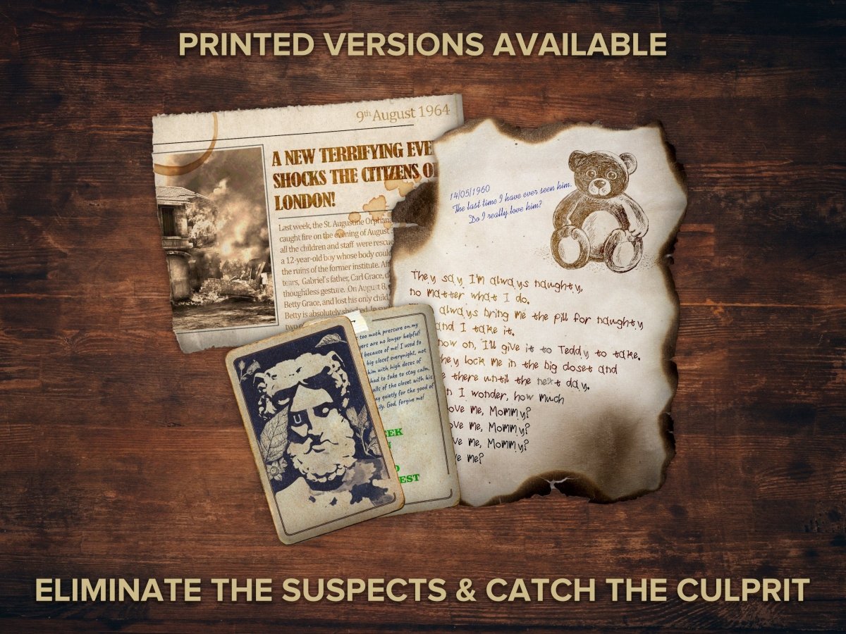 The Sweet Revenge Printable Murder Mystery Game - MysteryLocks Home Escape Rooms