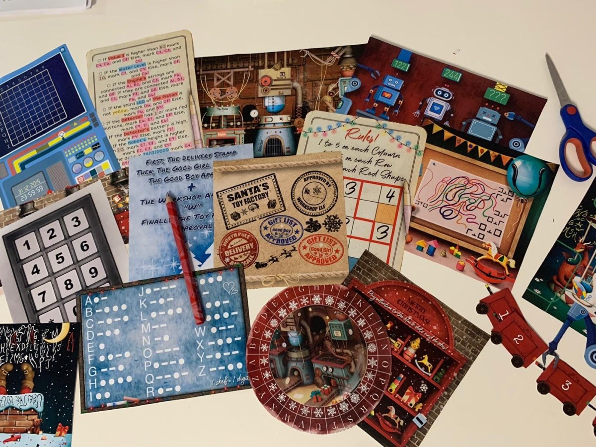 The Toy Factory Printable Escape Room - MysteryLocks Home Escape Rooms