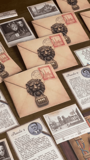 The Venice Heist - Printable Escape Room