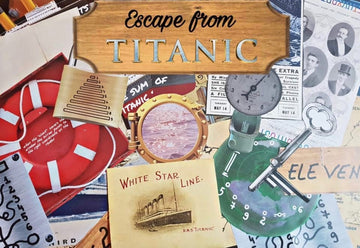 Titanic Printable Escape Room - MysteryLocks Home Escape Rooms