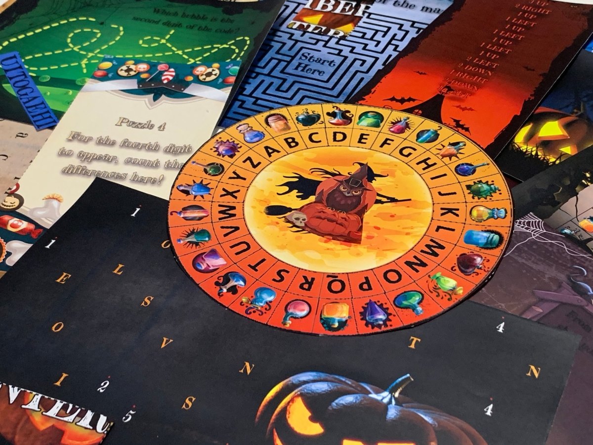 Get into the Halloween spirit with this printable escape room kit! Featuring creepy puzzles and spooky clues, it’s a DIY adventure designed to provide hours of thrilling entertainment.