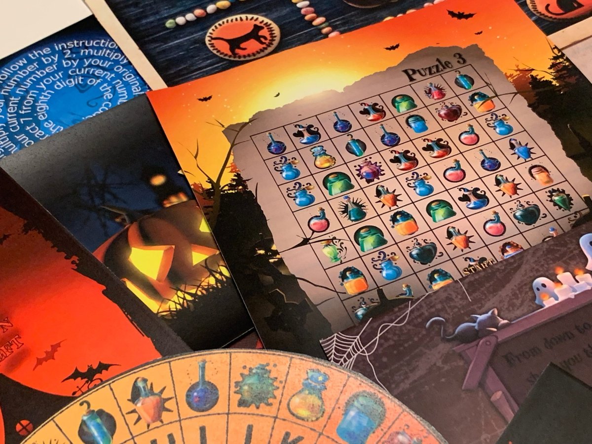 This DIY Halloween escape room kit delivers spooky fun with printable puzzles and eerie clues. Perfect for a thrilling at-home adventure and adding excitement to your Halloween festivities.